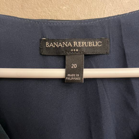 Banana Republic Polka Dot Ruffle Tiered Dress - Plus Size 20 - Picture 11 of 16